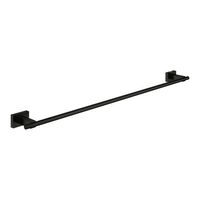  Essentials Cube Towel Bar Bathroom Accessory - Matte Black