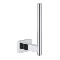  Essentials Cube Paper Holder Bathroom Accessory - Brushed Cool Sunrise