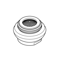  Universal Aerator Kitchen Accessory - Brushed Nickel Infinity