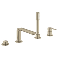 Lineare Deck Mount With Handshower Tub Faucet - Brushed Nickel