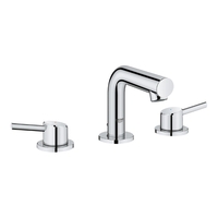  Concetto 8'' Widespread Bathroom Faucet - Starlight Chrome