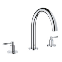  Atrio Deck Mount Tub Faucet - Starlight Chrome