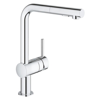 Pull-Out Spray Kitchen Faucet Single Hole