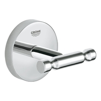  BauCosmopolitan Robe Hook Bathroom Accessory - Starlight Chrome