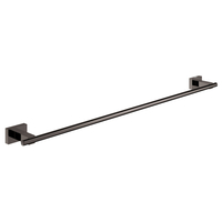  Essentials Cube Towel Bar Bathroom Accessory - Hard Graphite