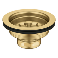  Universal Drain Strainer Kitchen Accessory - Brushed Cool Sunrise