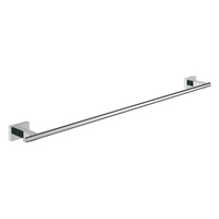  Essentials Cube Towel Bar Bathroom Accessory - Brushed Nickel
