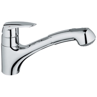 Pull-Out Spray Kitchen Faucet 1 Hole