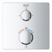 Grohe G24111000 Starlight Chrome Thermostatic / Volume Control Trim