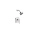 Grohe G1053770000 GROHE StarLight Chrome Single Handle Shower Faucet