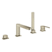 Grohe G29307EN3 Brushed Nickel Infinity Deck Mount Tub Faucet With Handshower