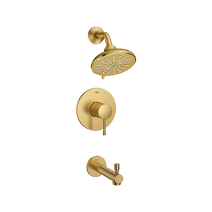 G102496GN00 Essence Tub & Shower Faucet Trim Trim Kit - Brushed Cool Sunrise (Brushed Gold) G102496GN00 Essence Tub & Shower Faucet Trim Trim Kit - Brushed Cool Sunrise (Brushed Gold)