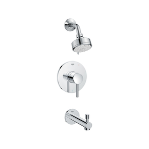 G1024980000 Concetto Tub & Shower Faucet Trim Trim Kit - Chrome G1024980000 Concetto Tub & Shower Faucet Trim Trim Kit - Chrome