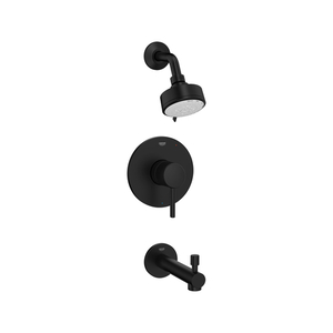 G1024982430 Concetto Tub & Shower Faucet Trim Trim Kit - Matte Black G1024982430 Concetto Tub & Shower Faucet Trim Trim Kit - Matte Black