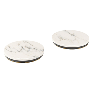 G48462000 Atrio Private Collection Deck Mount With Handshower Tub Faucet - White Attica Caesarstone