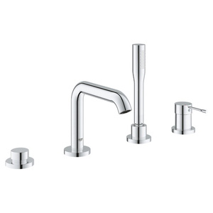 G1957800A Essence Deck Mount With Handshower Tub Faucet - Starlight Chrome