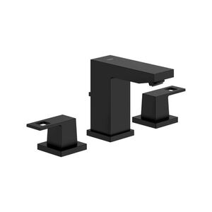 G20370243A Eurocube 8'' Widespread Bathroom Faucet - Matte Black