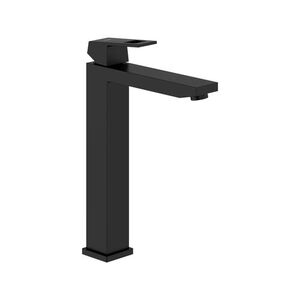 G236712430 Eurocube Vessel Filler Bathroom Faucet - Matte Black