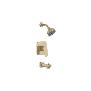 G105380EN00 Cubeo Tub & Shower Faucet Trim Trim Kit - Brushed Nickel InfinityFinish
