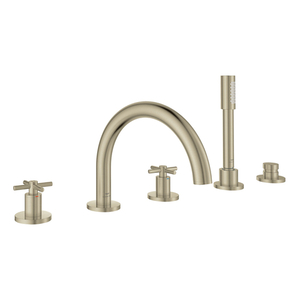 G25274EN0 Atrio Deck Mount With Handshower Tub Faucet - Brushed Nickel G25274EN0 Atrio Deck Mount With Handshower Tub Faucet - Brushed Nickel