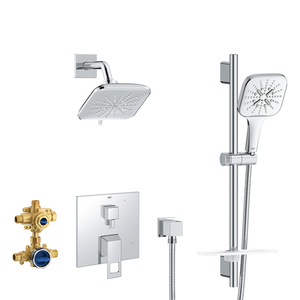 G29433000 Eurocube Shower System Shower Faucet - Starlight Chrome