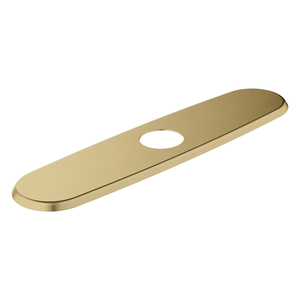 G07552GN0 Universal Escutcheon Installation Need - Brushed Cool Sunrise