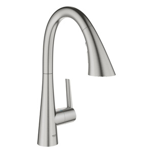 G30368DC2 LadyLux Single-Hole Bar Faucet - SuperSteel Infinity G30368DC2 LadyLux Single-Hole Bar Faucet - SuperSteel Infinity