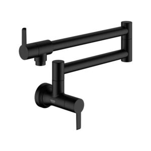 G310752432 Zedra Pot Filler Kitchen Faucet - Matte Black