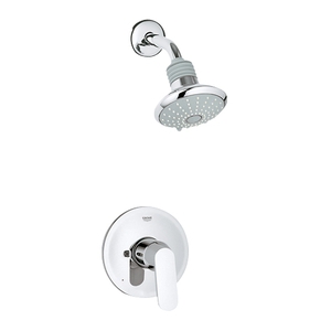 G35020000 Eurosmart Cosmopolitan Shower Faucet Trim Trim Kit - StarLight Chrome