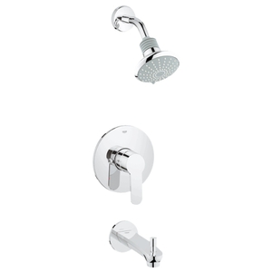 G35025002 Eurostyle Cosmopolitan Tub & Shower Faucet Trim Trim Kit - StarLight Chrome