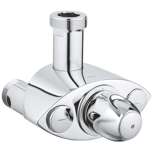 G35087000 Grohtherm Thermostatic Valve Custom Shower Valve - Starlight Chrome