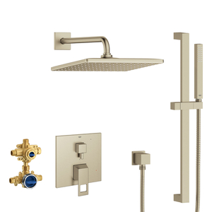 G29432EN0 Eurocube Shower System Shower Faucet - Brushed Nickel G29432EN0 Eurocube Shower System Shower Faucet - Brushed Nickel