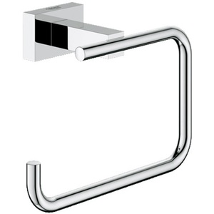 G40507001 Essentials Cube Paper Holder Bathroom Accessory - StarLight Chrome