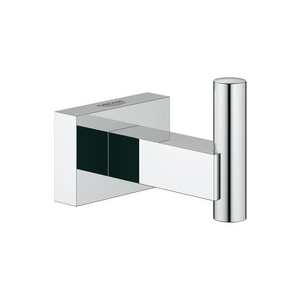 G40511001 Essentials Cube Robe Hook Bathroom Accessory - StarLight Chrome