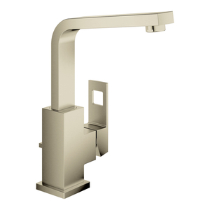 G23184ENA Eurocube Single Hole Bathroom Faucet - Brushed Nickel G23184ENA Eurocube Single Hole Bathroom Faucet - Brushed Nickel