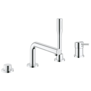 G19576002 Concetto Deck Mount With Handshower Tub Faucet - StarLight Chrome G19576002 Concetto Deck Mount With Handshower Tub Faucet - StarLight Chrome