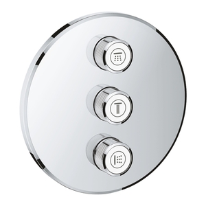 G29122000 Grohtherm Volume Control Valve Trim Trim Kit - Starlight Chrome G29122000 Grohtherm Volume Control Valve Trim Trim Kit - Starlight Chrome