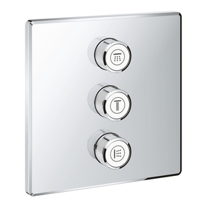 G29127000 Grohtherm Volume Control Valve Trim Trim Kit - Starlight Chrome G29127000 Grohtherm Volume Control Valve Trim Trim Kit - Starlight Chrome