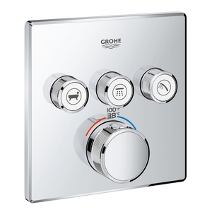 G29142000 Grohtherm Thermostatic / Volume Control Trim Trim Kit - Starlight Chrome G29142000 Grohtherm Thermostatic / Volume Control Trim Trim Kit - Starlight Chrome
