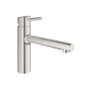 G31453DC1 Concetto Pull-Out Spray Kitchen Faucet - SuperSteel Infinity G31453DC1 Concetto Pull-Out Spray Kitchen Faucet - SuperSteel Infinity