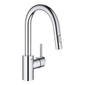 G31479001 Concetto Single-Hole Bar Faucet - Starlight Chrome