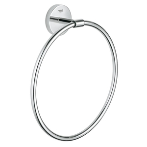 G40460001 BauCosmopolitan Towel Ring Bathroom Accessory - Starlight Chrome