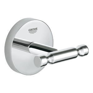 G40461001 BauCosmopolitan Robe Hook Bathroom Accessory - Starlight Chrome