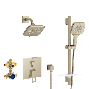 G29433EN0 Eurocube Shower System Shower Faucet - Brushed Nickel G29433EN0 Eurocube Shower System Shower Faucet - Brushed Nickel