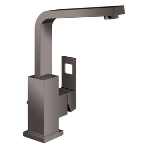 G23184A0A Eurocube Single Hole Bathroom Faucet - Hard Graphite G23184A0A Eurocube Single Hole Bathroom Faucet - Hard Graphite