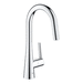 Grohe G32226003 Starlight Chrome Pull-Out Spray Kitchen Faucet