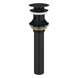  Universal Lavatory Drain Bathroom Accessory - Matte Black