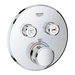 Grohe G29137000 Starlight Chrome Thermostatic / Volume Control Trim