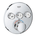 Grohe G29138000 Starlight Chrome Thermostatic / Volume Control Trim