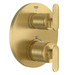 Grohe G106236GN00 Brushed Cool Sunrise Thermostatic Valve Trim